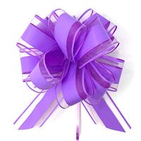 Allgala 12-pc 6" Large Everyday Pull Bows-Lavender-GP92015