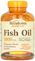 Sundown, Fish Oil 1000 Mg Softgels, 200 ct