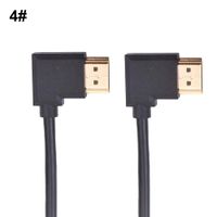 LOadSEcr's Power Plug Adapter - International Travel Converter,DOONJIEY Right Angle HDMI Male to Male AV Cable Cord for HDTV USB Chargers - 4# 0.3M