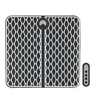 DONGBALA Foot Massage Cushion, Electric Foot Massager Mat EMS Feet Acupoint Massager Improve Blood Circulation for Office Workers Student Elderly Silicone Pad 110Mah