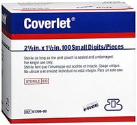 BSN-JOBST Small Coverlet Latex-Free Fabric Fingertip Adhesive Bandage (100 Per Box)