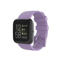 Shan-S 23mm Bands for Fitbit Versa 2, New Soft Sports Silicone Adjustable Quick Release Bracelet Replacement Wrist Straps Wristband for Fitbit Versa/Versa 2/Versa lite Smart Watch