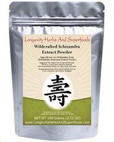 Schizandra Chinesis Berry Fruit Extract Powder 10:1 (100 Grams 3.52 Oz) Bulk Schisandra