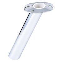 Lee's Tackle Lee's 30 Degree SS Flush Mount Rod Holder Medium 2" OD