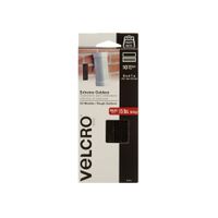 VELCRO Brand Industrial Strength Fasteners | Extreme Outdoor Weather Conditions | Professional Grade Heavy Duty Strength Holds Up to 15 lbs on Rough Surfaces | 4 x 1 inch Strips, 10 Sets, Black