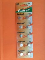 10 pcs Card AG5 393 LR48 G5 SR754 309 G5 1.5 Alkaline Battery with SHL LLC Coupon