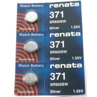 #371 Renata Watch Batteries 3Pcs