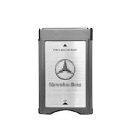 HERCHR PCMCIA Card to SD SDHC Card Adapter Adaptor Converter for Mercedes Benz SLK200, SLK280, SLK350, GLK300, GLK350, CLS350, CLS500, E200, E260, E300, E350, E200L, E260L, E300L, C280, AMG, C63, E63