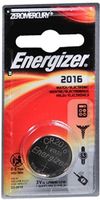 Energizer Watch Battery 3 Volt ECR2016BP 1 Each (Pack of 2)