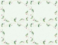 Great Papers! 8.5" x 11" Imprintable stationery, Holly Bunch (956234)