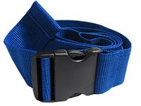 JDM Medical Light Weight Polypropylene Gait Belt with Plastic Buckle (54", Blue)