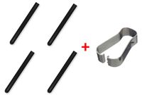 4X Tips Nibs Kit Refill Replacement for Stylus Pen for Microsoft Surface Pro 4