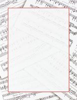 Great Papers! Sheet Music Letterhead, 8.5"x11", 80 Count (2014238)