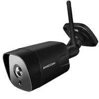 Outdoor Security Camera, 1080P IP Cam 2.4G Wireless Waterproof Night Vision Surveillance System with Two Way Audio, Motion Detection, Activity Alert, Deterrent Alarm, iOS, Android App