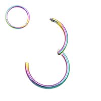 14 Gauge Earrings Helix Earring Tragus Earrings Daith Earrings Nose Ring Hoop 14g Nose Rings Cartilage Earring Rook Earrings Nose Piercing Jewelry Septum Clicker 7mm Nose Hoop Seamless Septum Ring