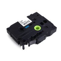 Tiptiper 9mm x 8m Laminated touch Label Tape Resists Water Grease Abrasion Fading Compatible For Brother P-touch TZe-22