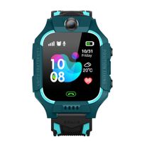 Z6 Children Kids Smart Watch GPS Tracker Watch IP67 Deep Waterproof 2G SIM Card GPS Tracker Camera SOS Call Location Reminder Anti-Lost Baby Kids Smart Watch Phone PK Z5 Q12 Q50 for iOS Android
