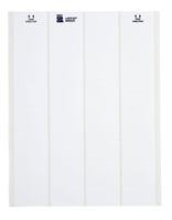 Brady LAT-20-773-2.5 1.5" Width x 0.750" Height, B-773 Metallized Polyester, Matte Finish Silver Laser Printable Label (Pack of 2500)