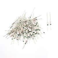 MOONLIGHT 75PCS Thermal Fuse 10A 250V Thermal Cutoffs 73C Degree - 240C Degree Temperature Fuse 15 Values Each 5pcs Assortment kit