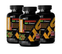Anxiety Vitamins for Women - ASHWAGANDHA Root Extract 920MG - Reduce Stress and Anxiety - ashwagandha Capsules Testosterone - 3 Bottles 360 Capsules