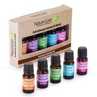 Nature Love Aromatherapy Essential Oil Blends Everyday Essentials Kit 5 pieces