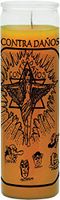 Indio Products Against Harm Yellow Candle - Silkscreen 1 Color 7 Day