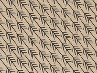 Black"Kinetic Arrow" on Kraft Brown Tissue Paper Gift Wrapping 20"x30" Sheets (50)