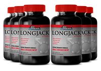 Long Jack for Man - Longjack 2170mg - Natural Longjack Supplement to Support Fertility, Libido and Sex Drive (6 Bottles 360 Capsules)