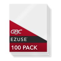 Swingline GBC Laminating Sheets, Thermal Laminating Pouches Letter Size, 3mil, EZUse Speed Pouch, 100 Pack (3200715)