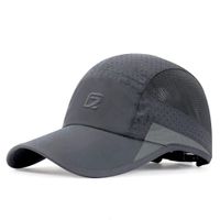 GADIEMKENSD Running Hat, Mens Outdoor Hat Unstructured Baseball Cap UPF 50 UV SPF Exercise Run Caps Reflective Breathable Light Sun Hats Quick Dry Summer Sports Hat Cap Men Woman Under 10 Dark Grey