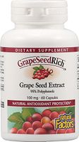 Grape Seed Extract, 100 mg, 60 Caps by Natural Factors (Pack of 4)