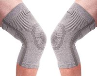 (PK of 2) Incrediwear Knee Sleeve - Radical Pain Relief for Aches & Injuries (M)
