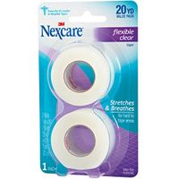 3m Nexcre Flex Clr FST Ad Size 2pack 3m Nexcre Flex Clear First Aid Tape 1 X 10yd 2pk