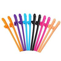Doitsa 24 Count Drinking Straws Bachelorette Fun Party Favors Decoration for Bachelorette, Bridal, Hen, Bride to Be Party and Girls Night Out