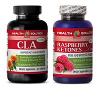 Weight Loss Essential Pills - CLA - Raspberry Ketones - Combo - Raspberry Ketone Powder - (2 Bottles Combo)