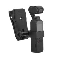 TANGON Expansion Portable Stable Mount Bracket Holder Head with 1/4 inch Screw Adapter Stands + Clip for DJI Osmo Pocket Handheld Gimbal Camera Stabilizer
