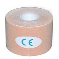 yingfeg bb Sports Tape Athletic Cotton Tape Kinesiology Tape Gentle Adhesive Fitness Tape 1.97In X 5.47yds for Athlete,Trainer,Fingers,Ankles,Wrist,Shoulder 2 Rolls Beige