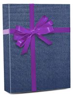 Sapphire Gift Wrap - 30" X 100' - Roll