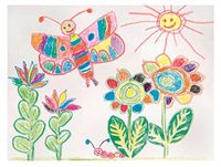 School Smart Value Drawing Paper, 50 lb., 9 x 12 Inches, Soft White, Pack of 500