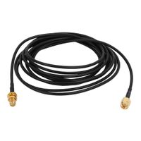Yohii SMA Male to Female RG174 Coaxial Antenna Cable Extension Connector Adapter 3 Meter