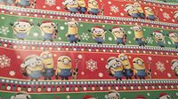 Christmas Wrapping Despicable Me Minions Holiday Paper Gift Greetings 1 Roll Design Festive Wrap Red Minion
