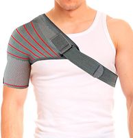 ORTONYX Shoulder Stability Brace Compression Sleeve for Rotator Cuff Support, Injury Prevention, Dislocated AC Joint, Labrum Tear, Frozen Shoulder Pain, Sprain, Soreness, Bursitis/XL