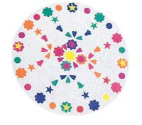 Rock-Tenn Round Design Circle, 12 Inch Diameter, Pack of 100