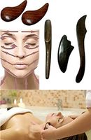 Design by UnseenThailand 5 Pcs. Guasa Gua-sha Scraping Tool for the Patient's Neck, Chest, Face or Back Relieve Fatigue. (Gua Sha)