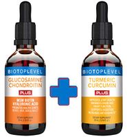 Best Combination (Bundle) to Support Normal Response to Inflammation. Good Health of Joints, Muscles, Brain, Heart and Digestive System. Best Absorption Curcumin, Glucosamine, Chondroitin, MSM, Biotin