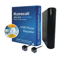 KORECALL Phone Recorder for 4 Lines Voice Logger Turbo Version (DHL Shipping)