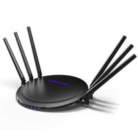 WAVLINK AC2100 Wireless Dual-Band Smart Wi-Fi Gigabit Router with Touchlink,High Power Antennas for Wide Coverage(2.4GHz & 5GHz up to 2100 Mbps), Parental Control&QoS, Home & Office Wireless Router