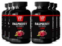 Blood Sugar Supplements - Raspberry Ketones Lean 1200 Extract - Blood Sugar Supplement Capsules - 6 Bottles 360 Capsules