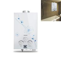 Denshine 6L Tankless Water Heater, Portable Instant Propane LP Gas Hot Water Heater, LCD Temperature Display, Auto Protection Advanced Energy-Saving Tankless Shipping from US