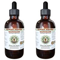 Mandrake Alcohol-Free Liquid Extract, Mandrake (Mandragora Officinarum) Dried Root Glycerite Natural Herbal Supplement, Hawaii Pharm, USA 2x2 oz